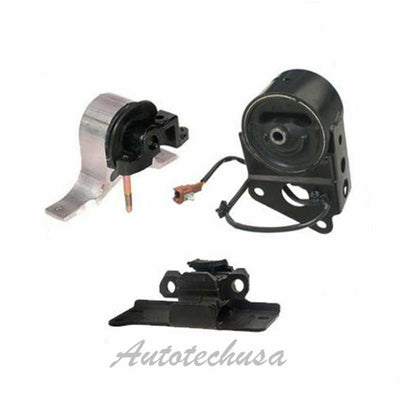 M249 7349EL 7348 4321 Engine Motor Mount Set W/Solenoid For Nissan Murano 3.5L