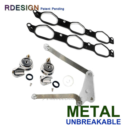 Air Intake Manifold Repair Kit w/Arms For Mercedes C ML R Metal Flap RK5069M