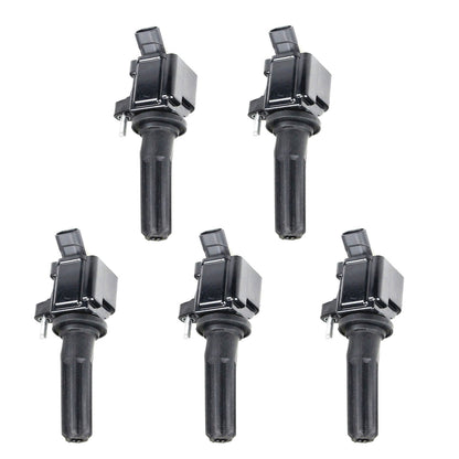 5PCS Encendido Bobina Para UF497 Chevrolet GMC Hummer Isuzu Saab Buick 3.7 2.9L