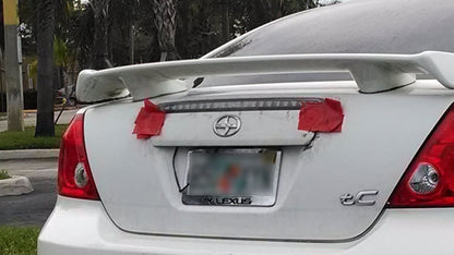 DS1070B Tailgate Primered Door Handle Garnish For Scion tC Blizzard Pearl 070