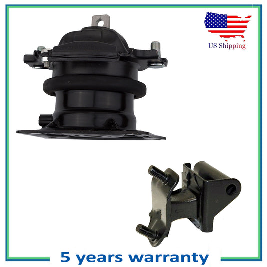 2PCS 65026EL 4557 i-VTEC Motor & Trans Mount For 2007 Honda Odyssey 3.5L