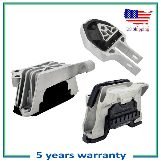 MotorKing Engine & Trans. Mounts FULL Kit Hydraulic for Dodge Dart 13-16 2.0 2.4L