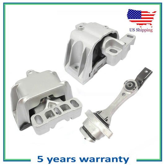 Set 3PCS Moteur & Trans Montage Pour Neuf VW Beetle Golf Jetta 1.8L 1.9L 2.0L