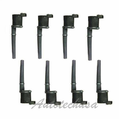 Ford Lincoln Mercury Encendido Bobina B254 8 On Enchufe Pack IC29 Juego De DG512