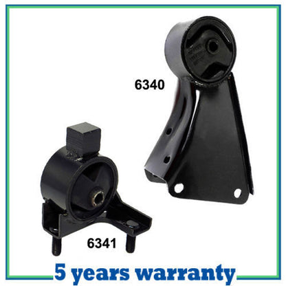 For 1989-1994 Nissan Maxima 3.0 SOHC M1045 Rear Engine Motor Mount Set 2PCS Auto