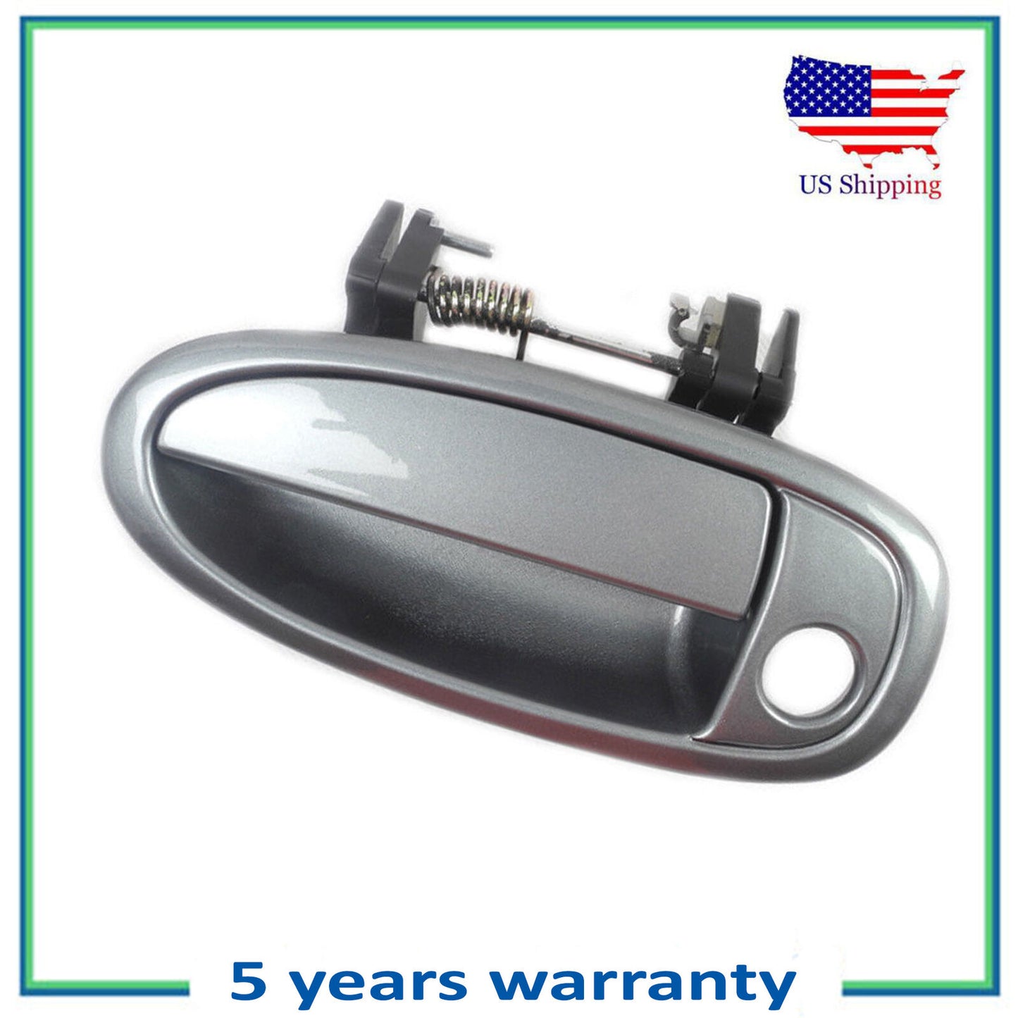 Avant Gauche Extérieur Porte Poignée Pour 1995-1999 Toyota Avalon Argenté Épicéa