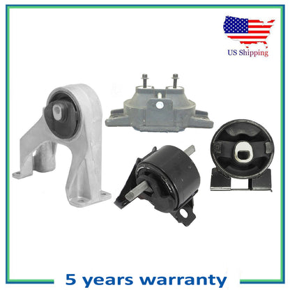 Set 4 PCS Engine Motor & Auto Trans Mount For 09-10 Dodge Journey 3.5L V6 AWD