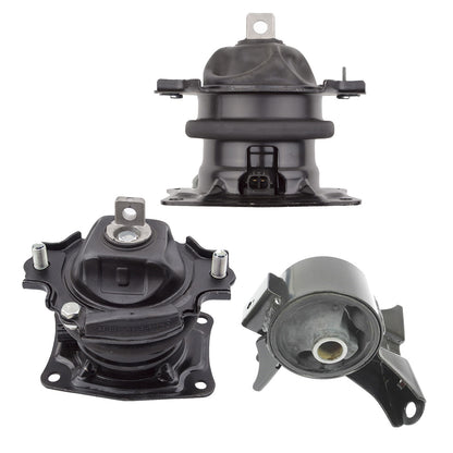 3PCS 65026EL 4587 4583EL i-VTEC Motor & Trans Mount For 2007 Honda Odyssey 3.5L