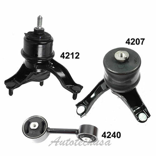 Engine Motor & Trans Mount M1189 04-07 For Toyota Highlander 2WD 4207 4212 4240