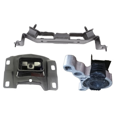 3PCS Engine Motor & Torque Strut & Trans Mount For 13-19 Ford Escape 1.5L 1.6L