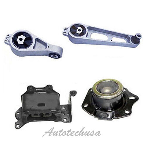 M424 Engine Motor & Trans Mount For 01-06 Chrysler PT Cruiser 2.4 4 PCS w/o