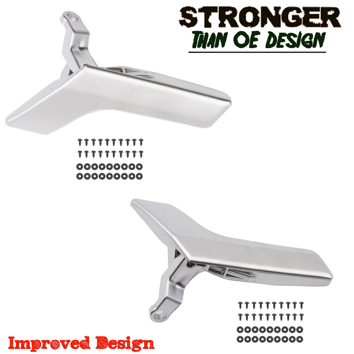 Reinforced Left &Right Interior Door Handle Repair Kit For Benz W204 X204 Chrome