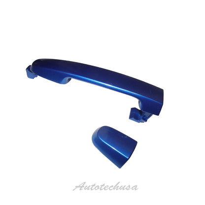 Rear Outer Door Handle For 02-06 TOYOTA Camry Blue Mica 8Q1 W/O Keyhole