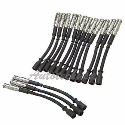 For Mercedes V8 Ignition Cable Spark Plug Wire Set 16