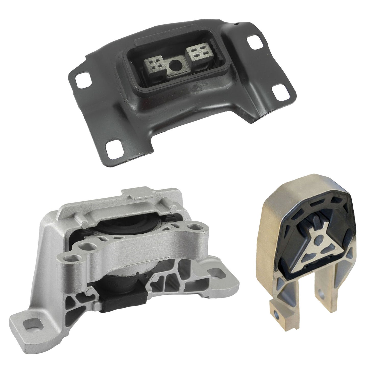 3PCS Engine Motor & Trans Mount For 13-19 Ford Escape Transit Connect 1.5L 1.6L