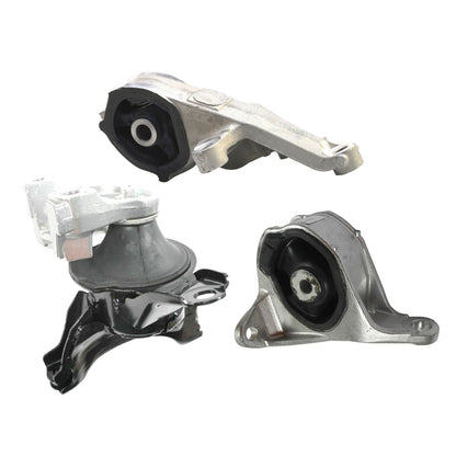 3PCS Front Motor Mount & Trans Mount MotorKing For 2015-2017 Honda CR-V 2.4L