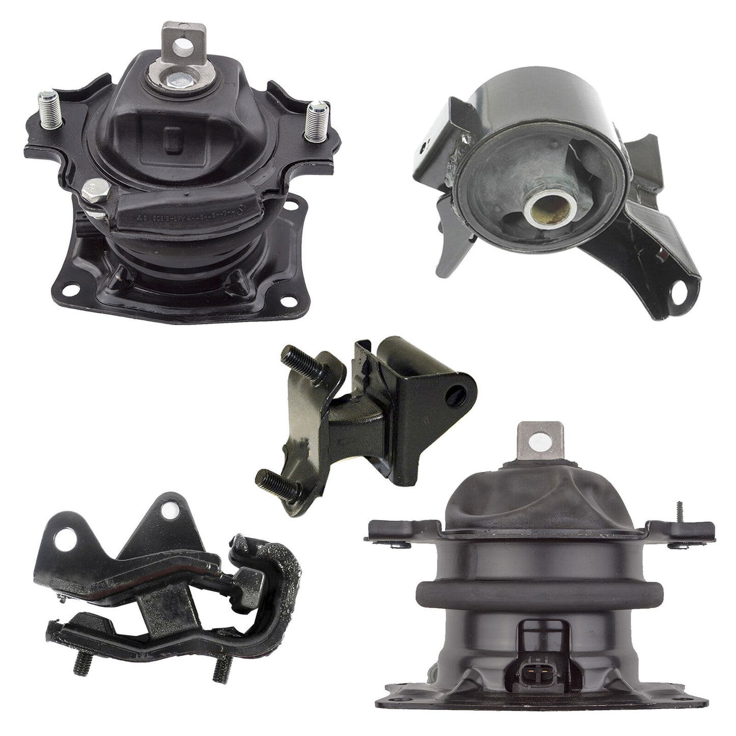 5PCS Juego i-Vtec Motor & Trans Montaje Auto Trans Para 2007 Honda Odyssey 3.5L