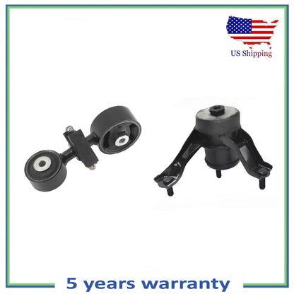 2PCS Japan Built Front Torque Strut & Trans Mount For 02-06 Toyota Camry 2.4L L4