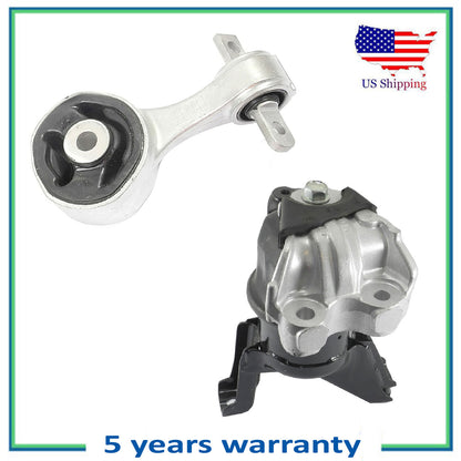 Set 2Pcs Moteur & Couple Amortisseur Montage Pour 2012-2013 Honda Civic 1.8L L4