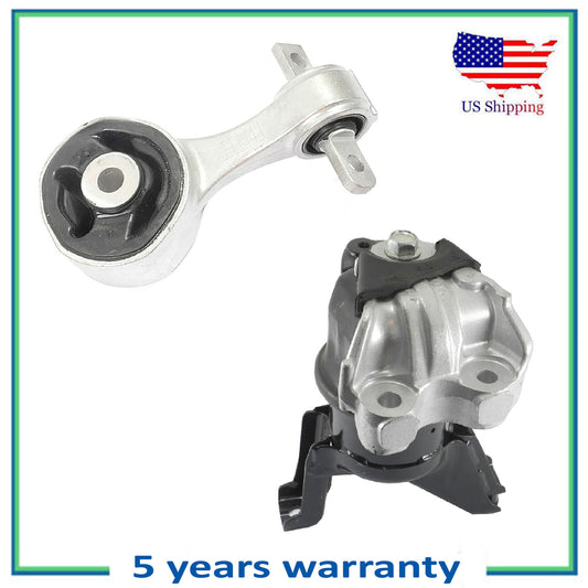 Set 2Pcs Moteur & Couple Amortisseur Montage Pour 2012-2013 Honda Civic 1.8L L4