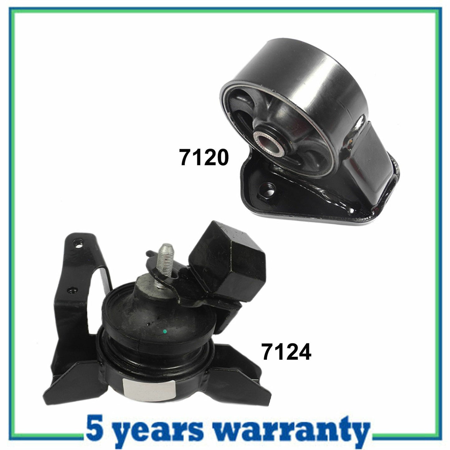 Engine Motor Mount For Hyundai Santa Fe 01-04 2.4L Auto 01-06 2.7L 7120 7124