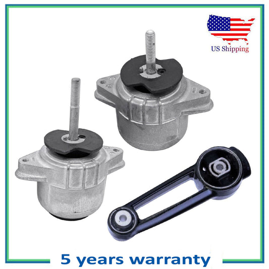 Set 3PCS Moteur Montage Pour Porsche Panamera 14-16 3.0 No Hybrid 11-16 3.6