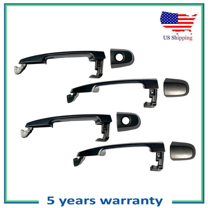 Set 4 PCS New Exterior Door Handle For Scion tC xA xB xD 1E3 Phantom Gray Pearl