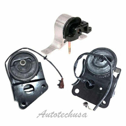 M015 Engine Motor Mount 3PCS For 02-09 Nissan Altima Quest Murano 3.5 w/ Sensors