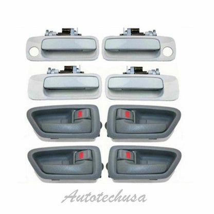1997-2001 Per Toyota Camry 4 Grigio Interno/4 Bianco 040 Esterno Porta Manico