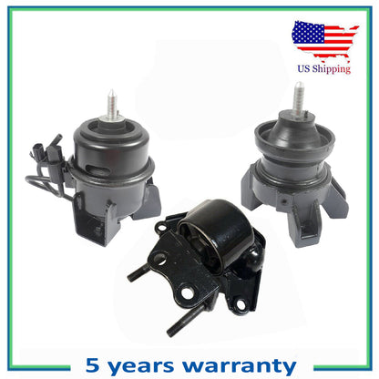 Set 3Pcs Engine Motor & Trans Mount For 2007-2009 Hyundai Santa Fe 3.3L