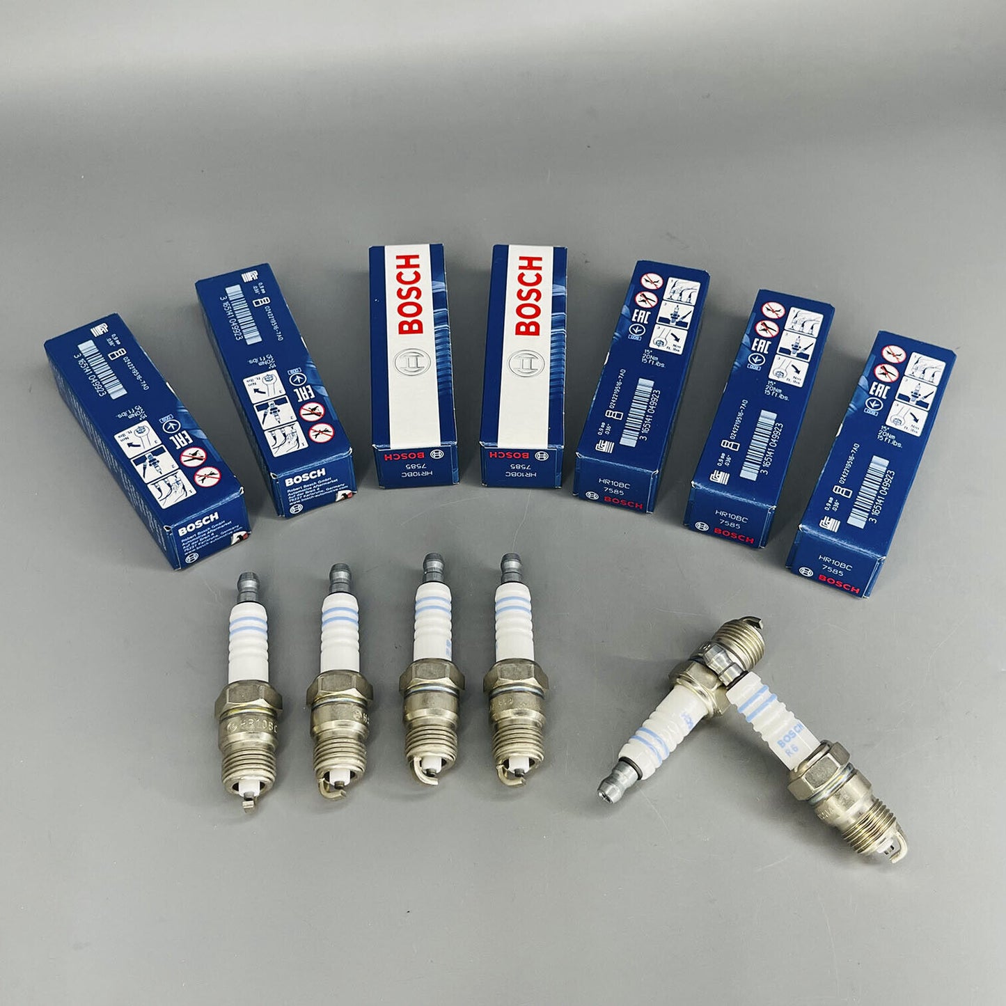 Bosch Yttrium Spark Plug 7585 HR10BC 6PCS For Chevy Buick GMC Oldsmobile Pontiac