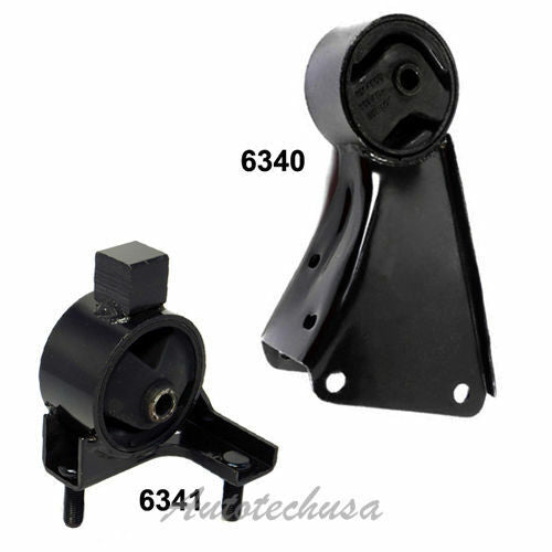 For 1989-1994 Nissan Maxima 3.0 SOHC M1045 Rear Engine Motor Mount Set 2PCS Auto