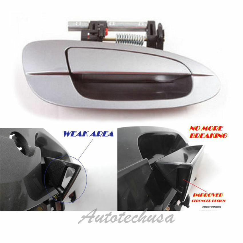 For NISSAN ALTIMA Outside Front Right W40 Gray Grey MotorKing Door Handle B3926