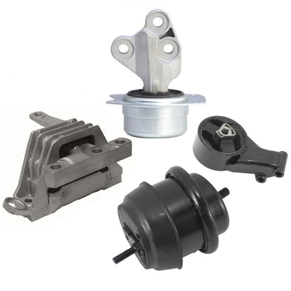 Juego 4pcs Motor Montaje & Auto. Trans. Montajes Para 2010 Buick Allure 2.4L