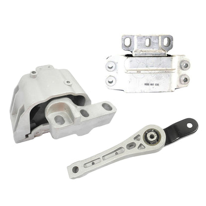 3PCS Motor & Trans Mount For 2005 Volkswagen Jetta 1.9L 6929 6962 6959