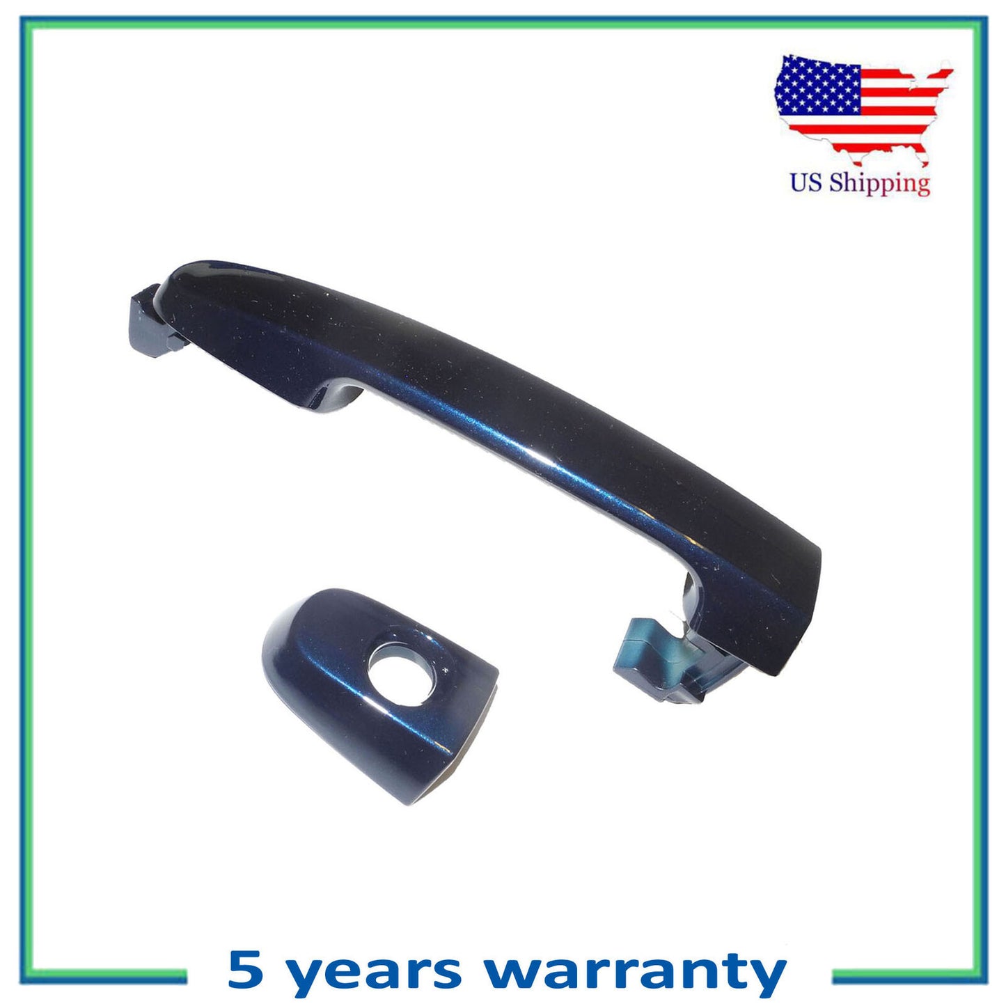 Frente Exterior Puerta Mango Para 02-06 Toyota Camry Náutico Azul Metálico