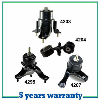 M898 Motore & Trans Montante Set 4PCS Per 04-08 Toyota Solara 2.4L Per Auto