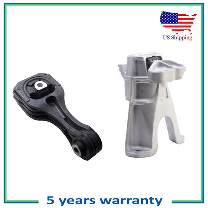 2PCS Right Engine Motor & Rear Torque Strut Mount For 2016-2018 Honda Civic 2.0L