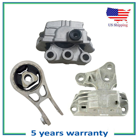 3PCS Motor & Auto Trans Halterung Für 17-19 Jeep Compass 2.4 6 Speed Edd Eng