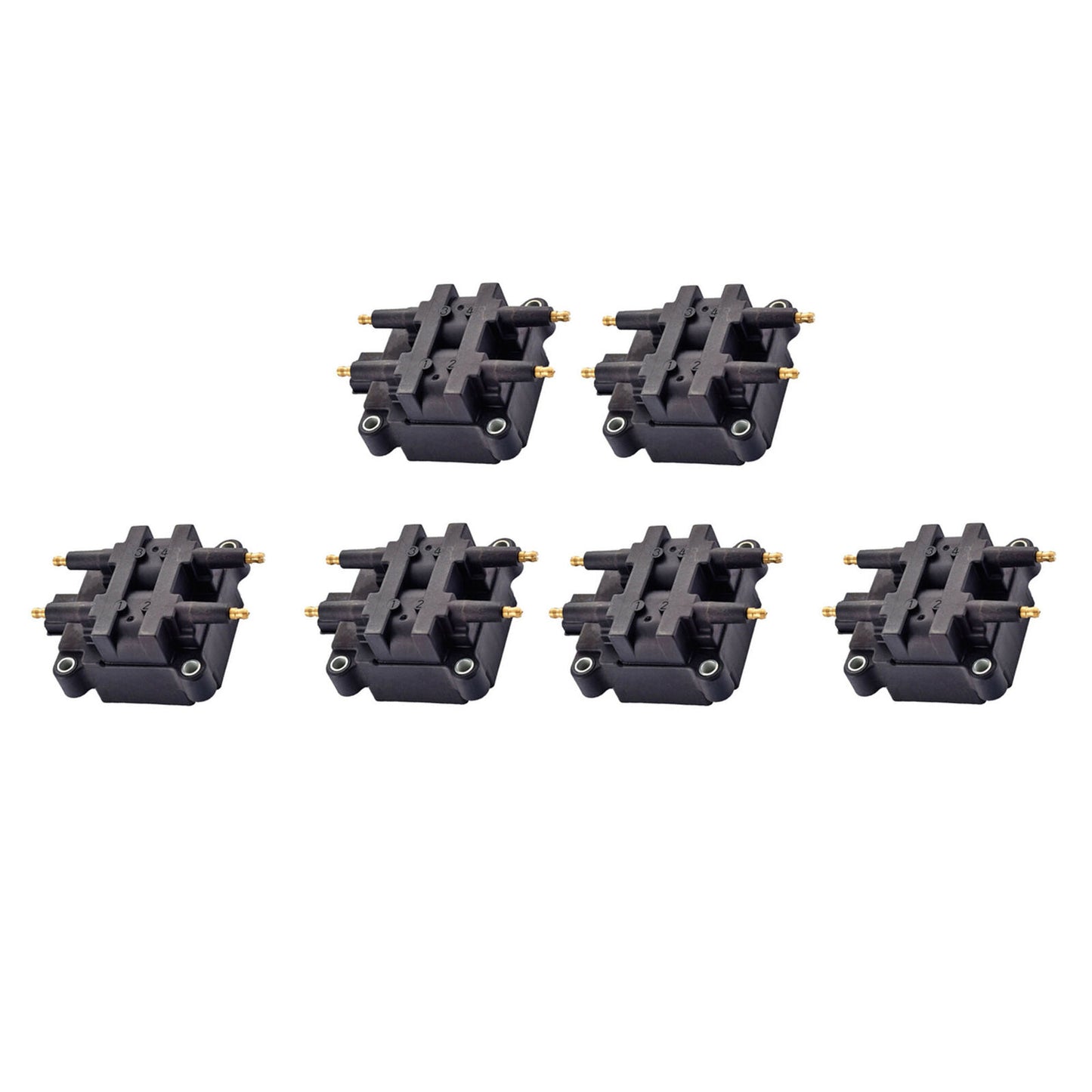 6PCS Ignition Coil For UF159 Subaru Legacy Impreza Forester Outback 2.2L 2.5L