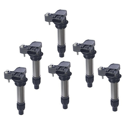 6PCS Ignition Coil For UF569 C1555 12610626 Buick GMC Chevrolet Pontiac Cadillac