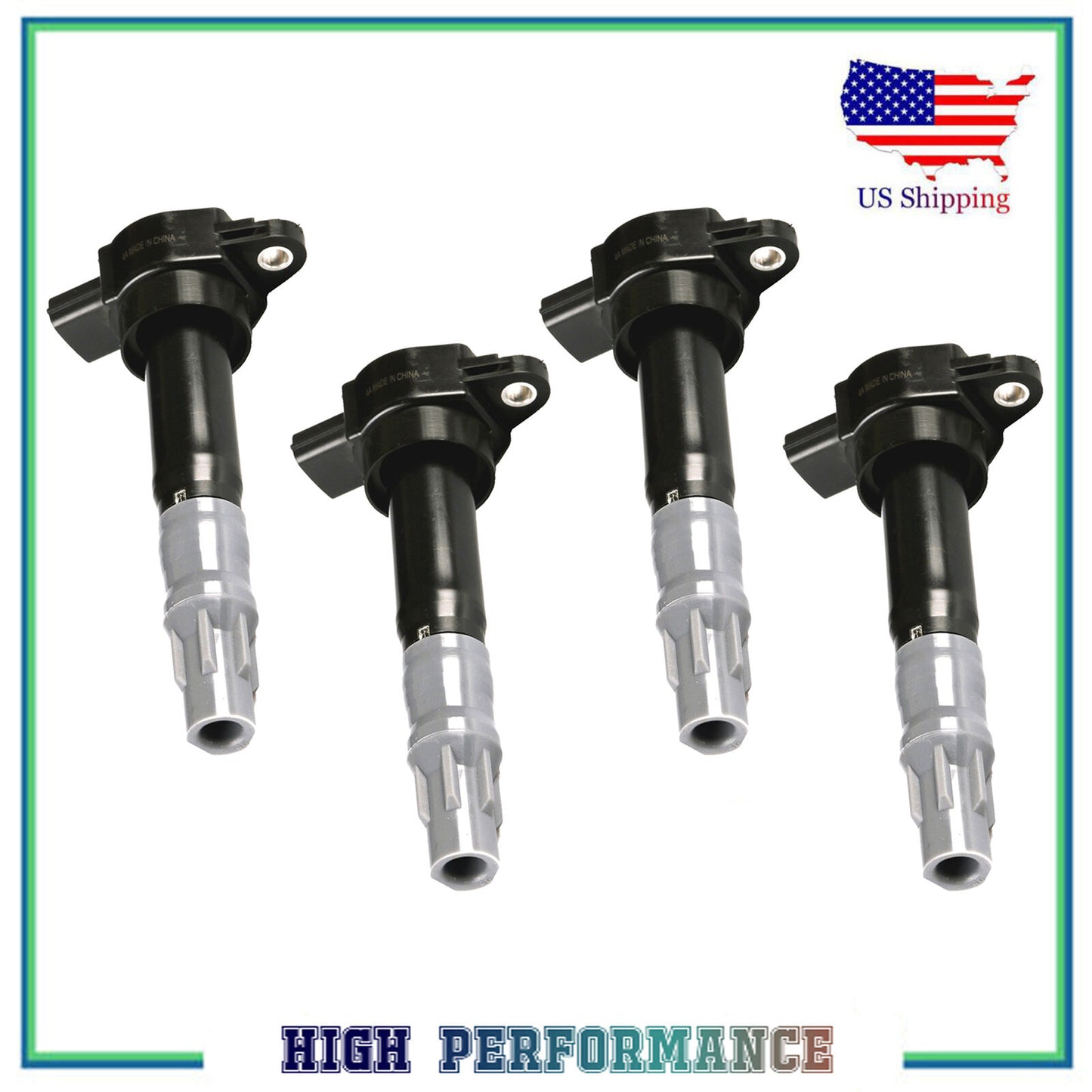 4PCS Allumage Bobine Pour UF532 Mitsubishi Eclipse Galant Lancer Outlander 2.4