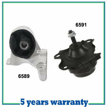 M112 Engine Motor Mount For 2001-2005 Acura EL 1.7L Front Set Of 2PCS for Manual