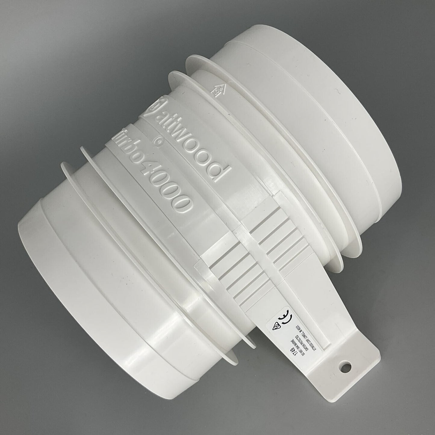 Attwood 1749-4 Turbo 4000 Serie 4-Inch Turbo in-Line Soffiatore
