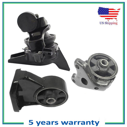 Set De 3PCS Moteur Montage Neuf Pour 2003 2004 2005 2006 Hyundai Tiburon 2.7L