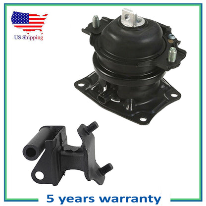2PCS Set For 2007 Honda Odyssey 3.5L Engine Motor & Trans Mount 4583EL 4557