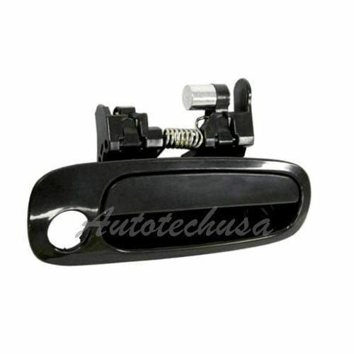 B579 TOYOTA COROLLA For 98-02 Smooth Black Door Handle Front Right