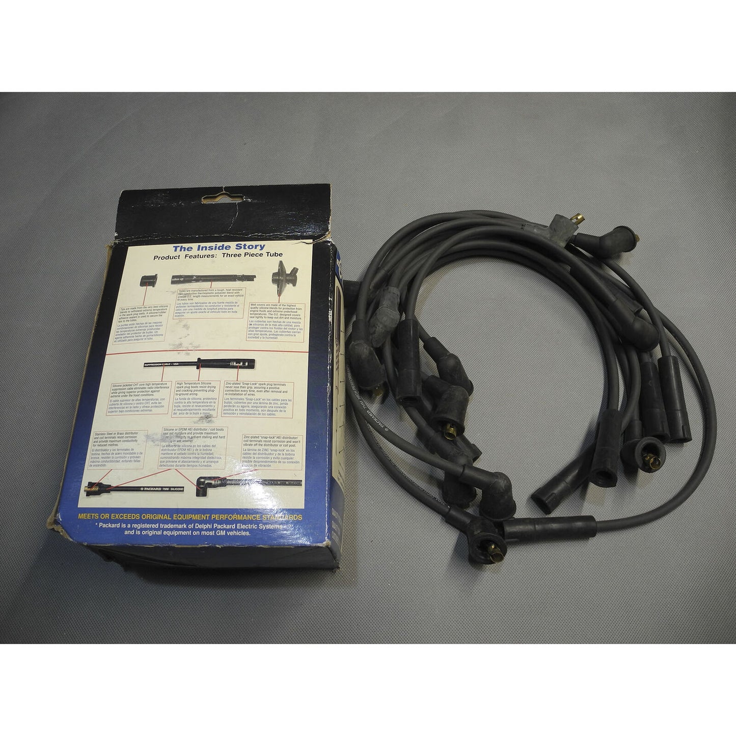 Nuevo Bujía Alambre Juego OEM PI4650 Para 1987-1989 Nissan Stanza 2.0L