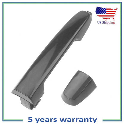 Rear L/ R Outside Door Handle For Toyota Camry Corolla RAV4 Non Painted Black