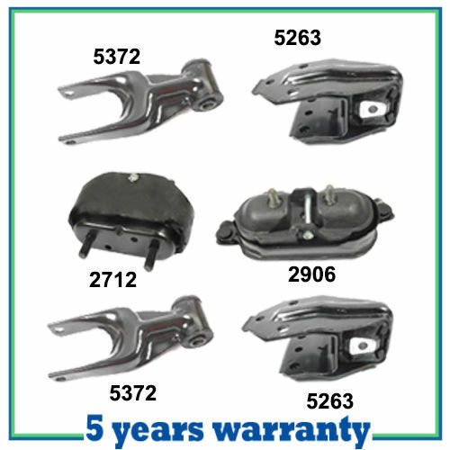 M809 Engine Motor & Trans Mount 6PCS For 06-11 Chevrolet Impala Monte Carlo 3.9L